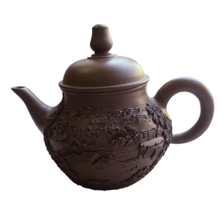 Чайник - Домик в Деревне - коричневый_0